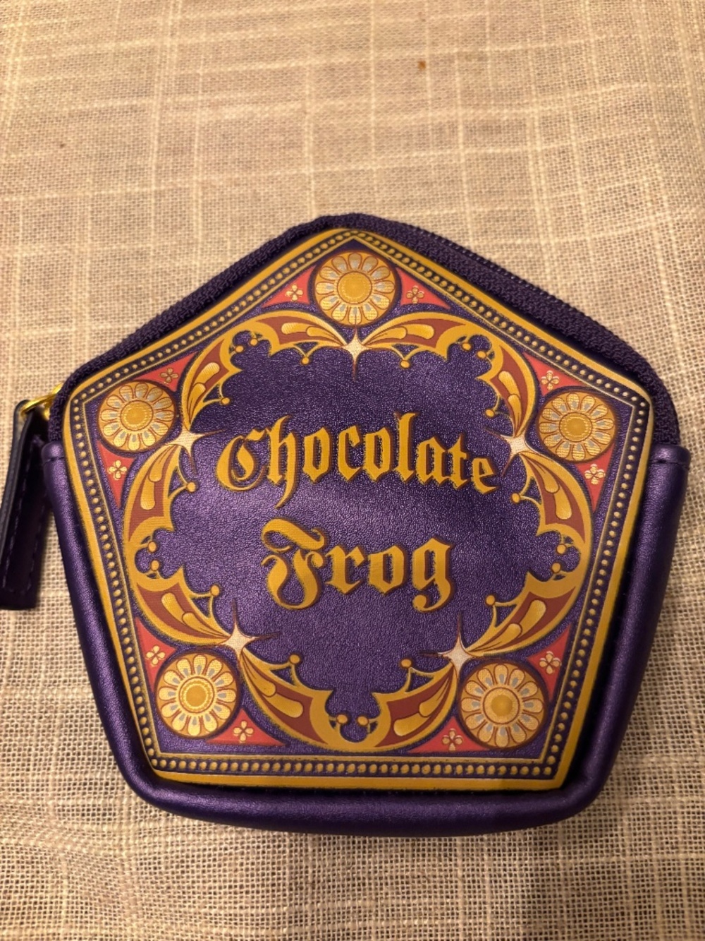 Harry Potter Honeydukes Chocolate Frog Pentagonal Coin Purse Wallet